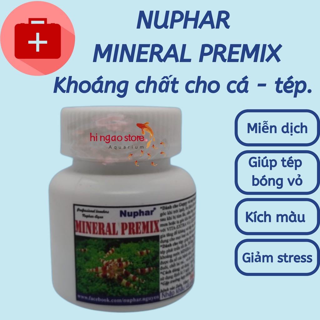 Mineral Premix Supplements Minerals For Shrimp NUPHAR Products To