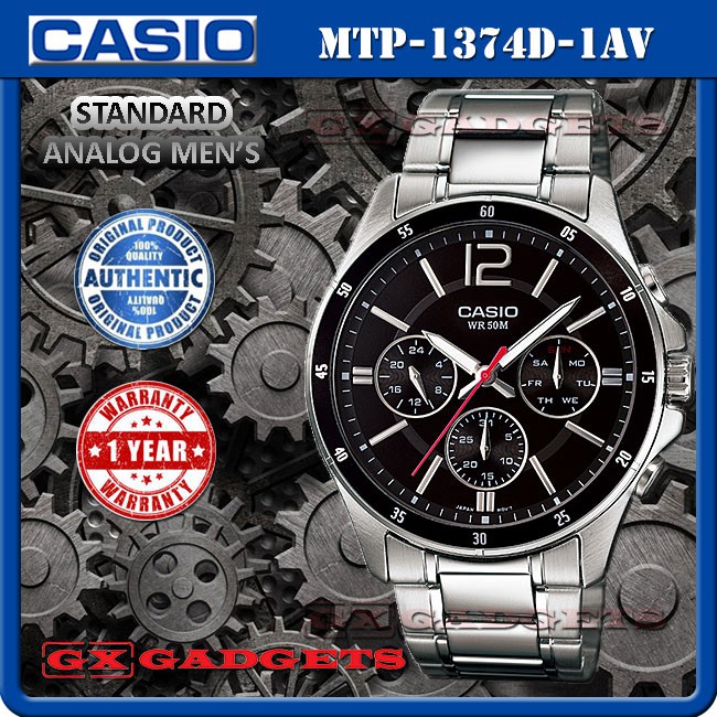 Casio mtp 1374 price on sale