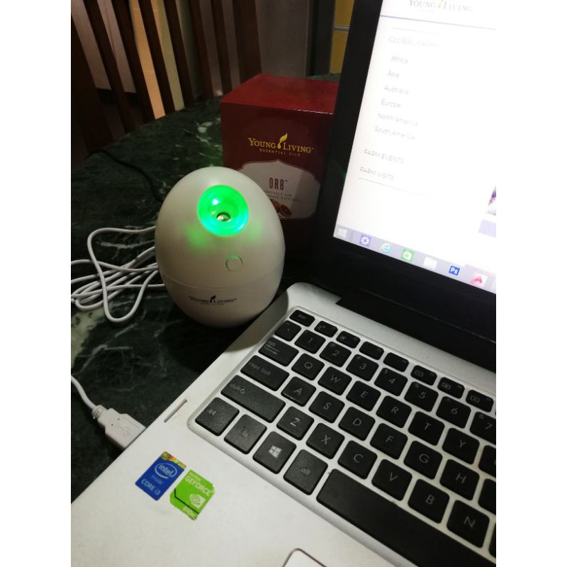 Young Living Portable USB ORB Diffuser (Ready stock) Shopee Malaysia