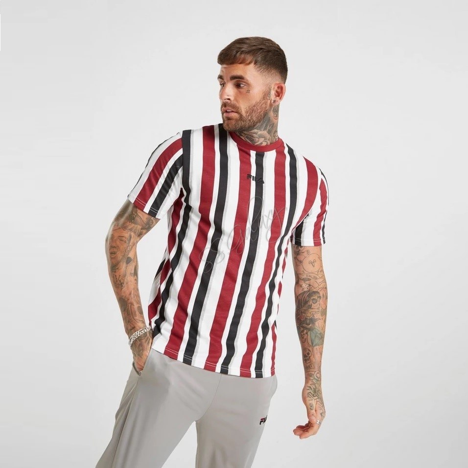 T shirt fila tricolore online