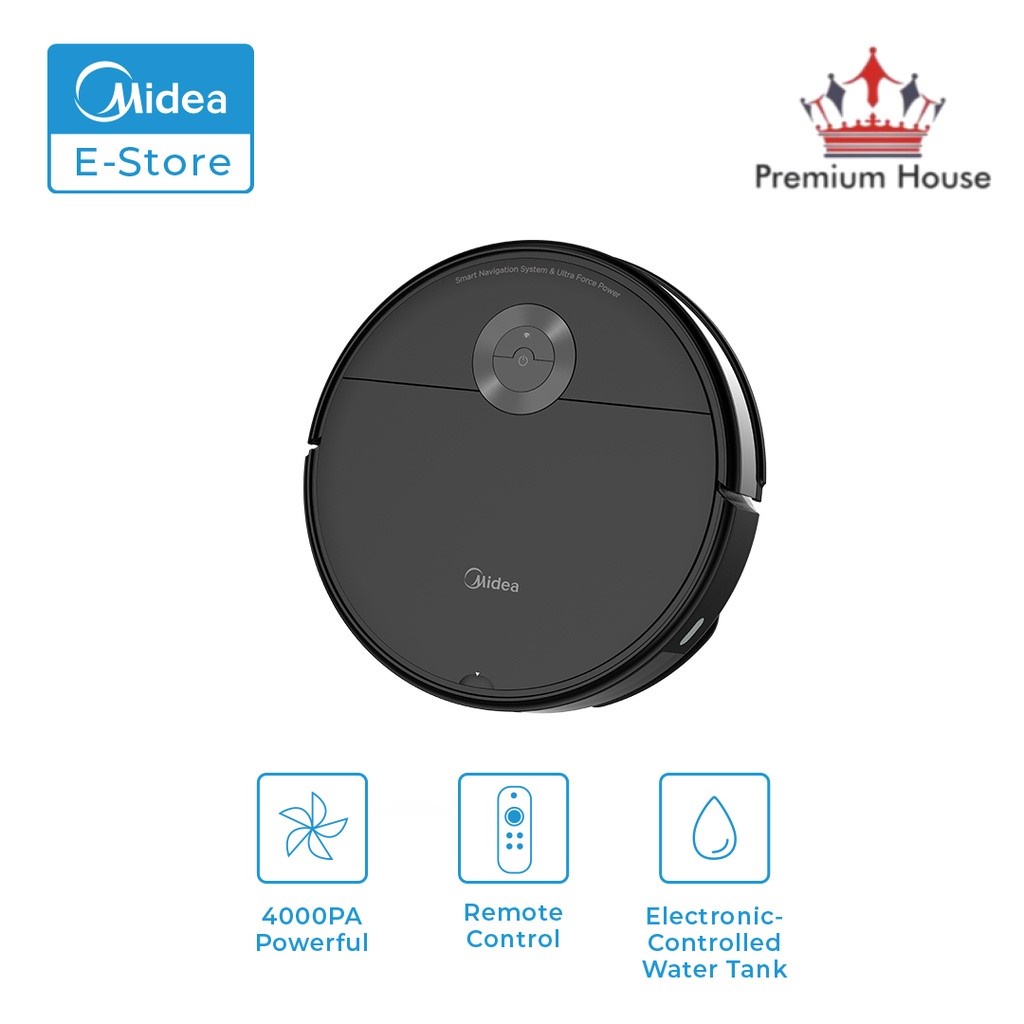 Midea MVC-I5C 4-In-1 Cleaning System Robotic Vacuum Cleaner | Shopee ...