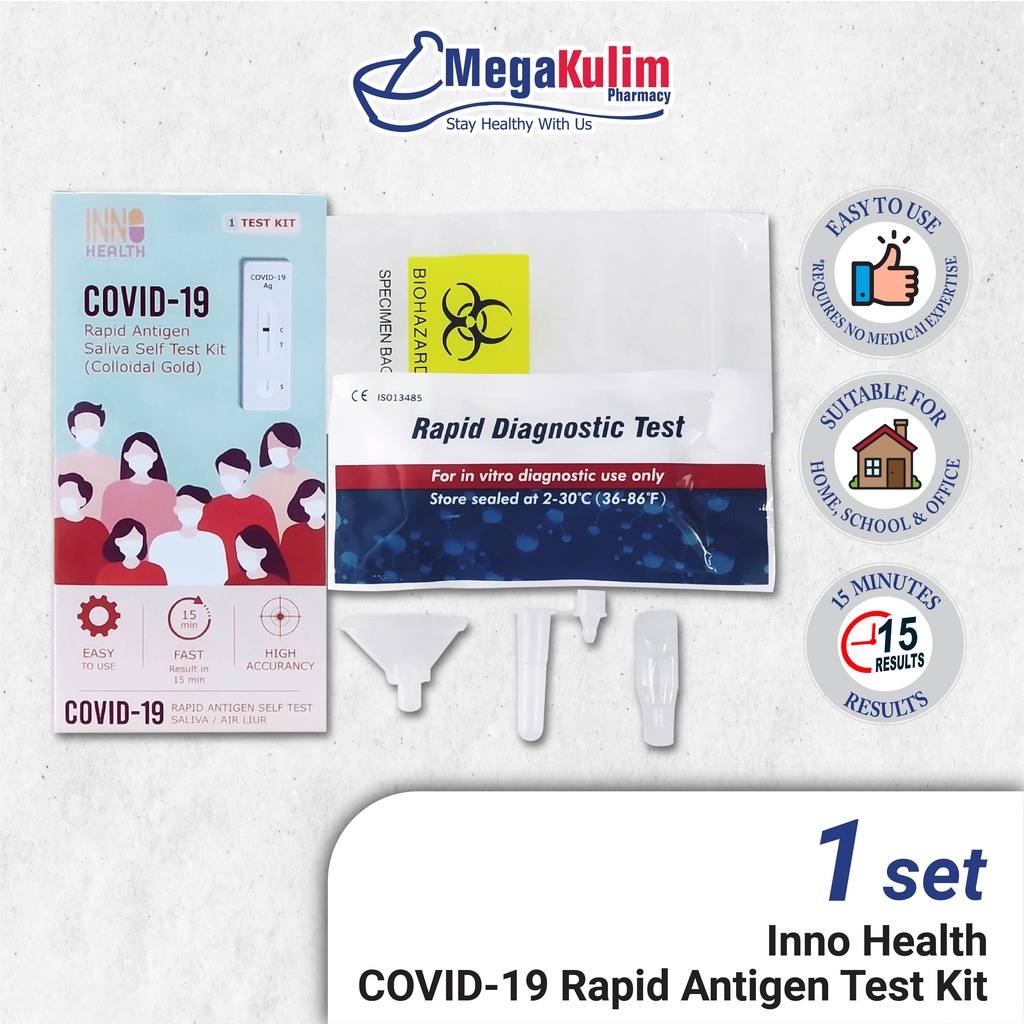 Covid19 Self Test Kit (Gmate / Newgene / Salixium / Alltest / ProDetect / VChek / CasEnvision