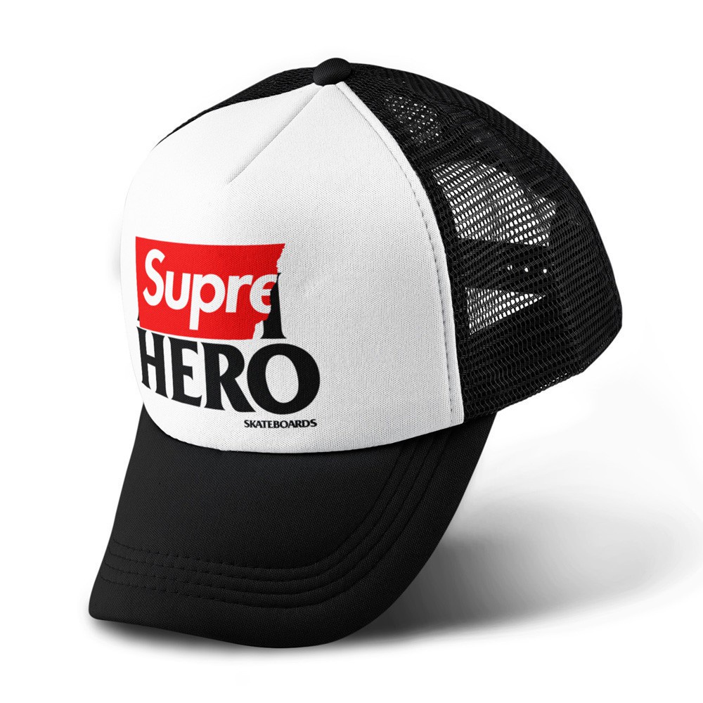 topi ny Supreme X Anti-Hero Trucker Cap | Shopee Malaysia