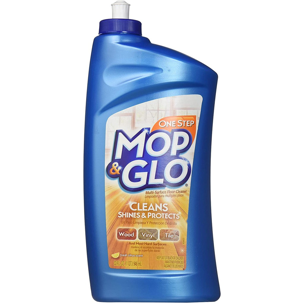 Mop And Glo Professional Multi-Surface Floor Cleaner - 64 Oz. (2-Pack) Lemon Scent