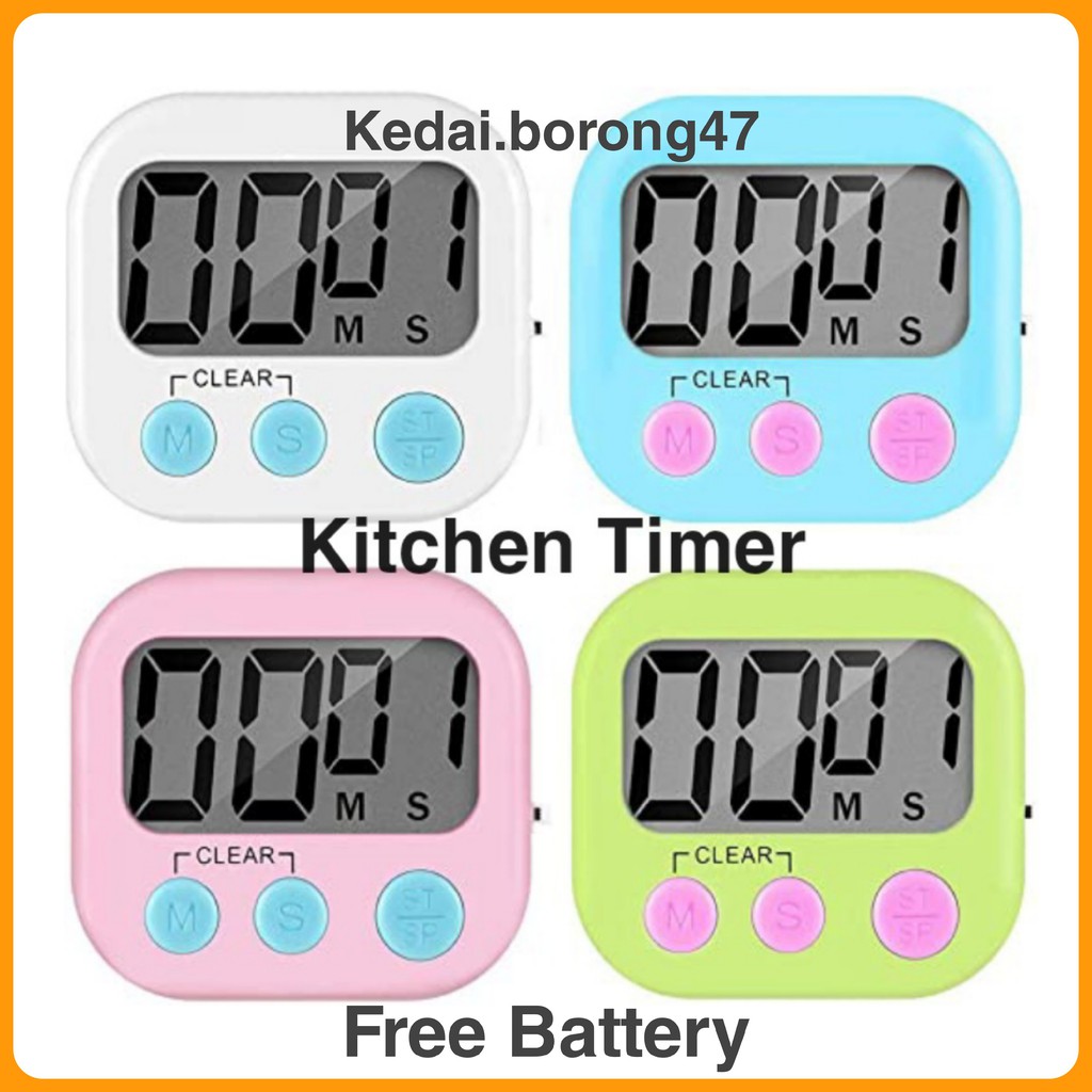 High Quality JS118 Digital Kitchen Cooking Timer pemasa dapur