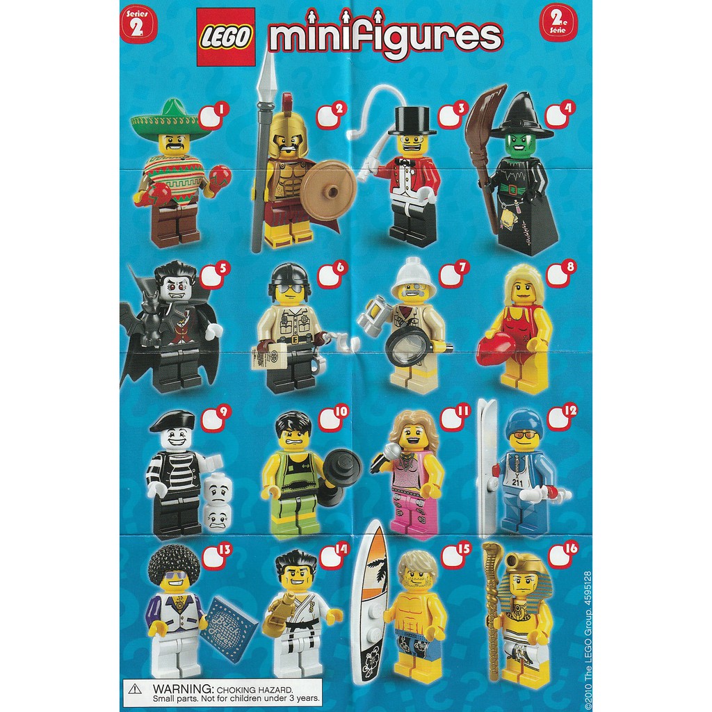 Lego discount minifigures 2010