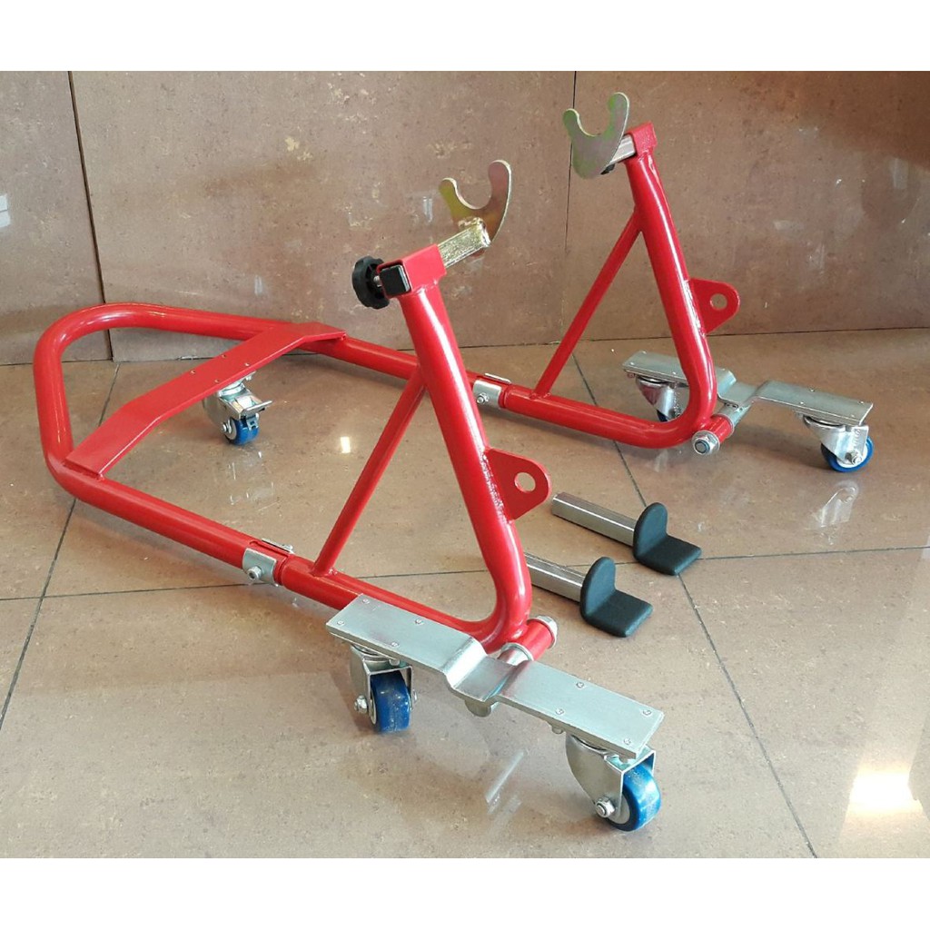 Moveable motorcycle stand 750lbs ID449214 IDB0012 | Shopee Malaysia