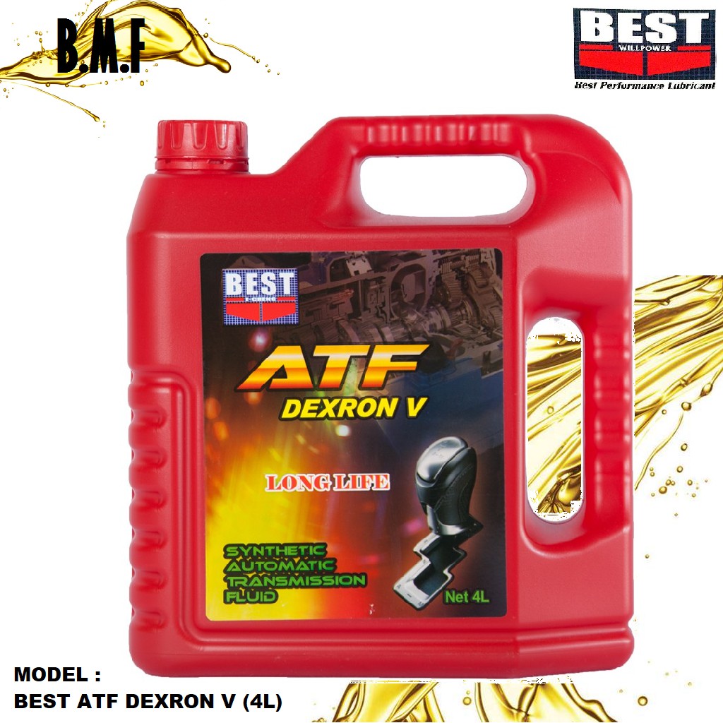 Best Dexron 5 Atf Automatic Transmission Fluid 4L For Toyota, Honda ...