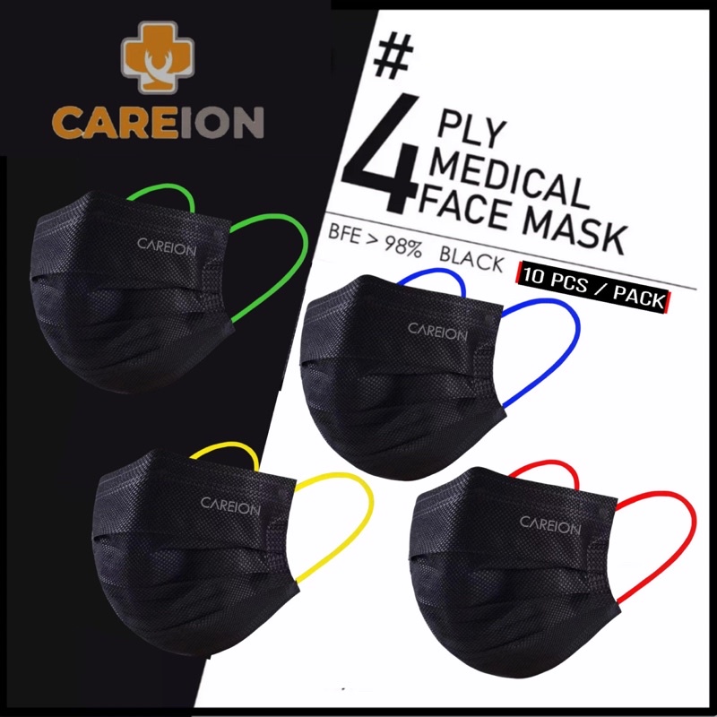 HEADLOOP PREMIUM 50pcs MASK 4ply FACE MASK HIJAB MASK HEAD LOOP