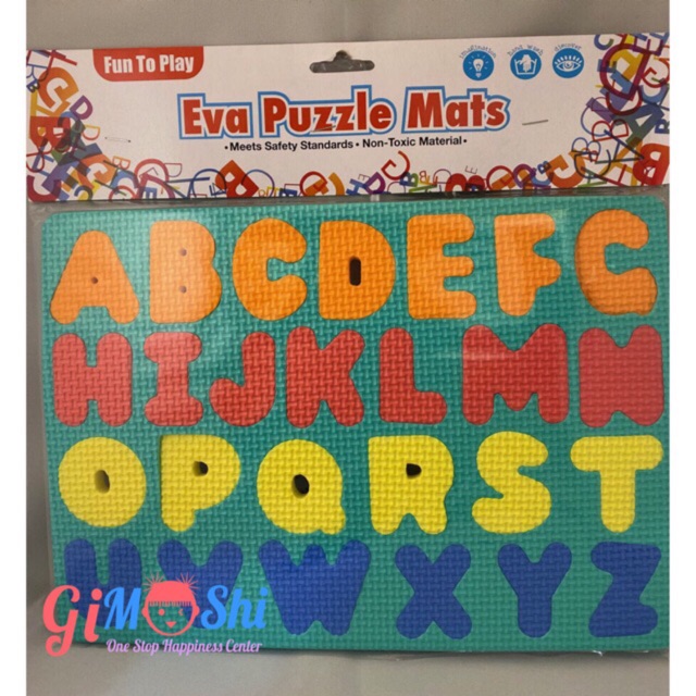 ABC Alphabet + 123 Eva Puzzle Mats - Kids Learning Tools | Shopee Malaysia