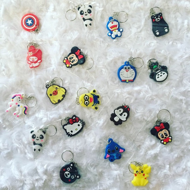 PVC KEYCHAIN ( MIX DESIGN ) | Shopee Malaysia
