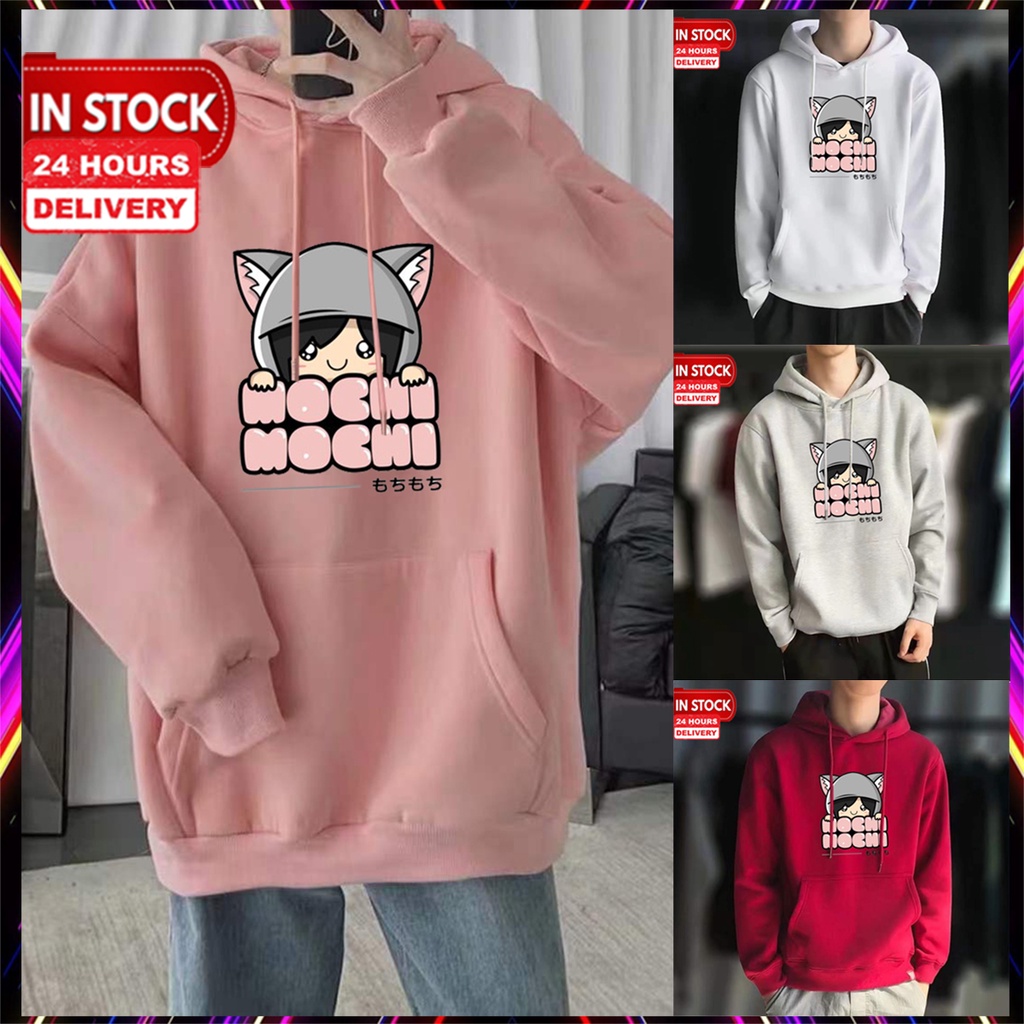 Ready Stock Mochi Mochi Cute Hoodie Women Hoodie Perempuan Jaket Perempuan Hoodie Man Jaket Lelake Hoodie Unisex Shopee Malaysia