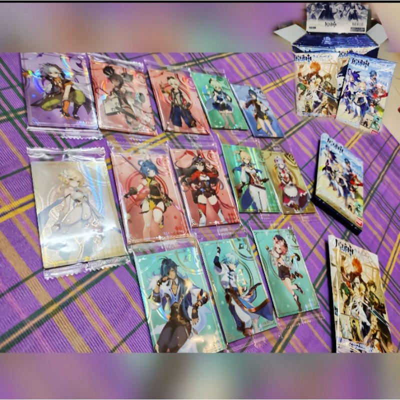 Bandai MiHoYo Genshin Impact Wafer Card 2021Merch | Shopee Malaysia