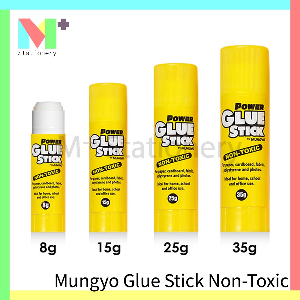 Mungyo Power Non Toxic Glue Stick (8G/15G/25G/35G) / Gam Pekat (1'pcs