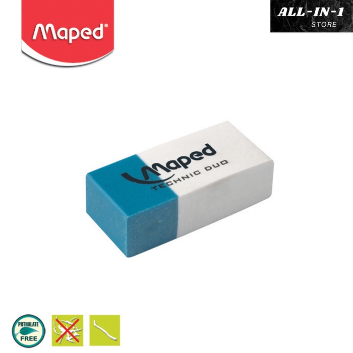 Eraser Technic Duo MAPED Eraser | Shopee Malaysia