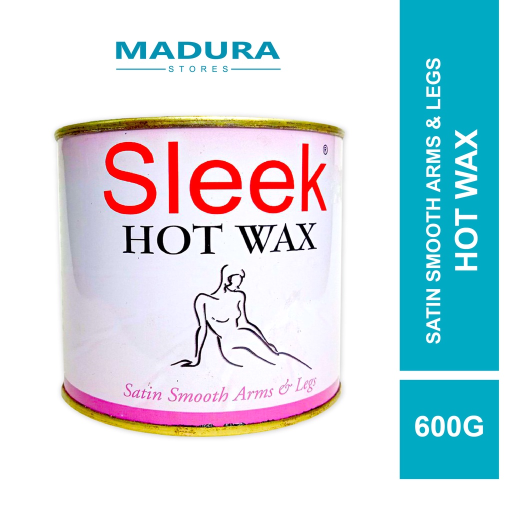 Sleek Hot Wax Satin Smooth Arms & Legs 600ml Shopee Malaysia