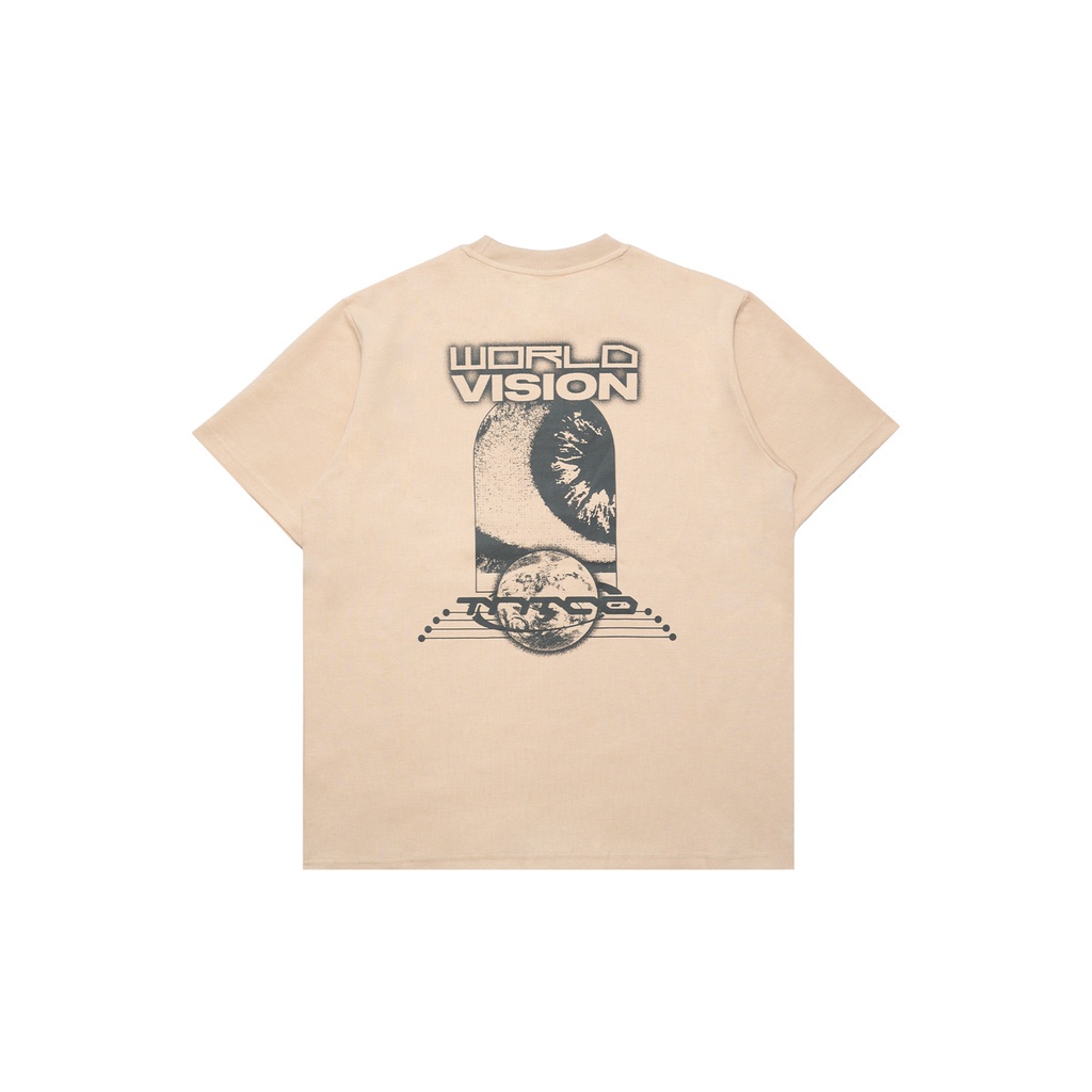 TNTCO World Vision Tee (Brown) | Shopee Malaysia
