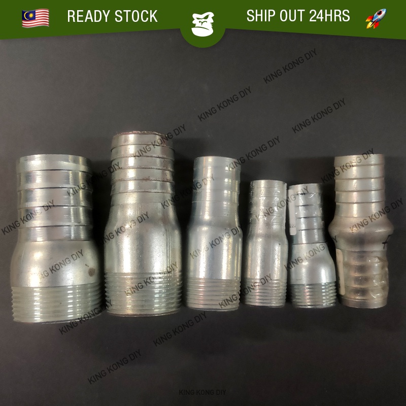 KC Nipple Plated Steel Pipe Pump Fit | Shopee Malaysia