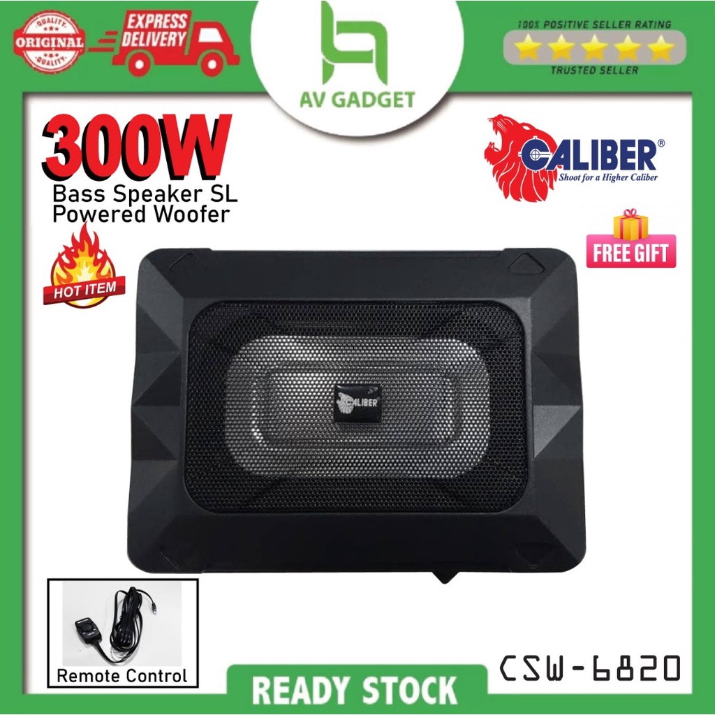 Free Gift Tweeter&Valve] Caliber Bass Speaker Sl Powered Woofer