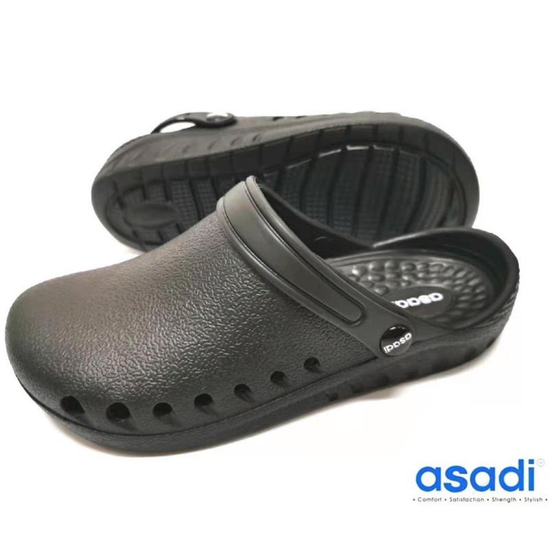 Cheapest Asadi Unisex or Men s Slip on Clog Shoe MSAY 80205 waterproof clogs Shopee Malaysia