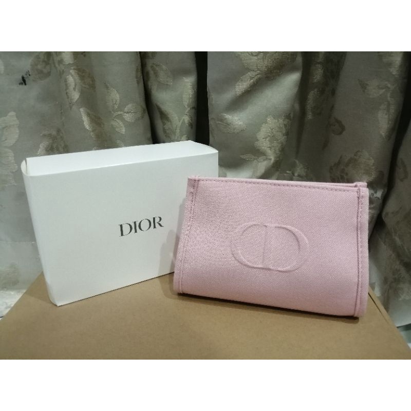 Dior Beauty Authentic Pink Make Up Pouch Shopee Malaysia