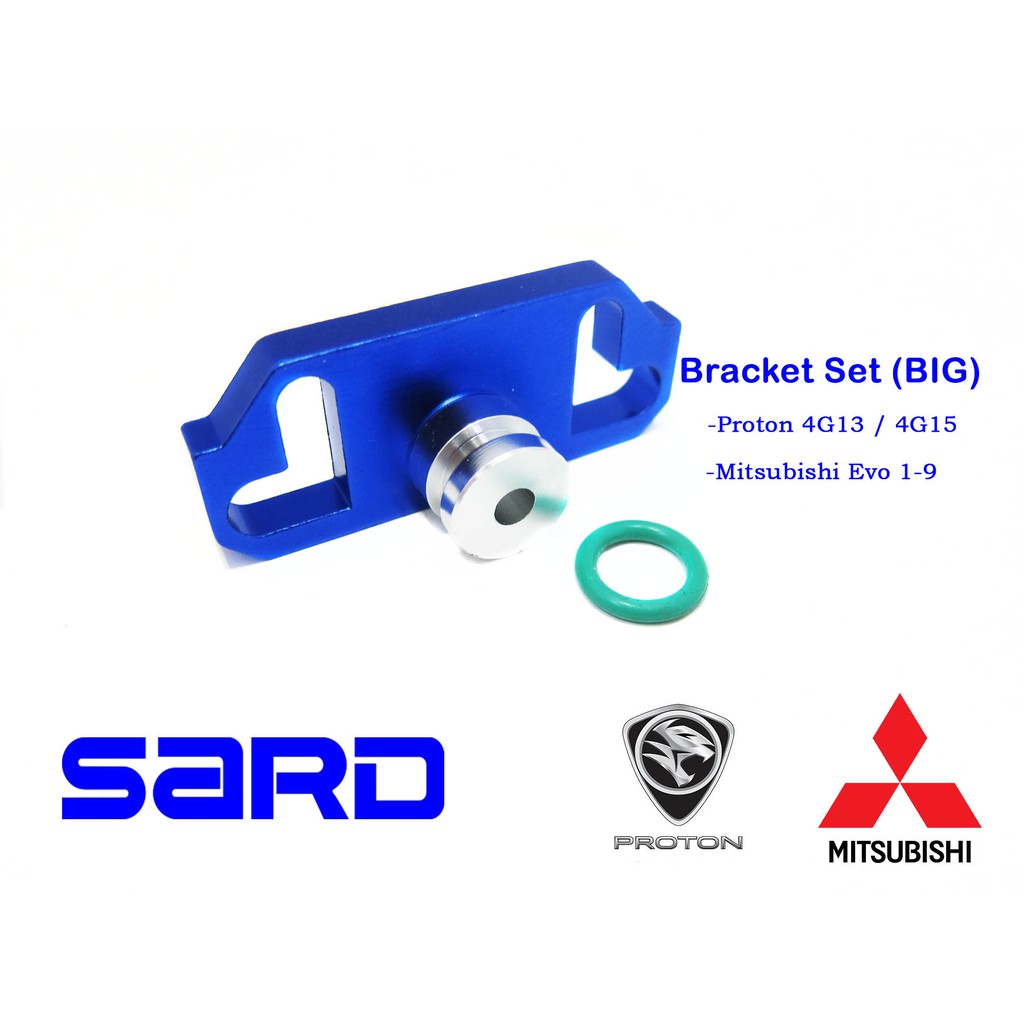 SARD Fuel Regulator Adapter Proton Wira 4G13 4G15 VDO Engine Mitsubishi EVO 19 Bracket Big Fuel