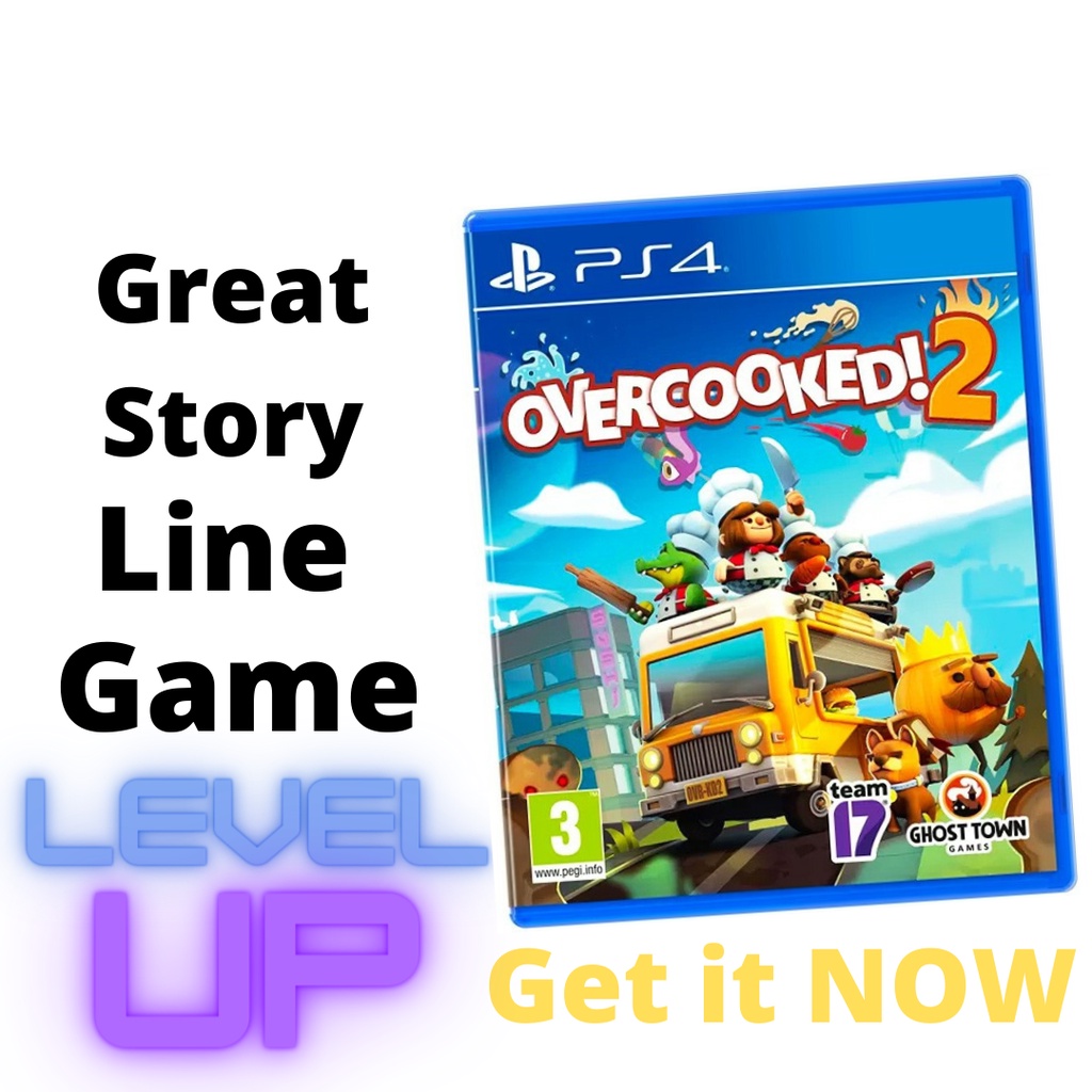 (Ready Stock) PS4 Overcooked 2 Chi/Eng Version (R2) (Physical Disc ...