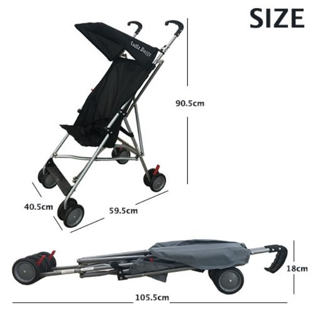 New Kids stroller buggy stroller travel stroller lulla stroller lightweight stroller kids buggy stroller Shopee Malaysia