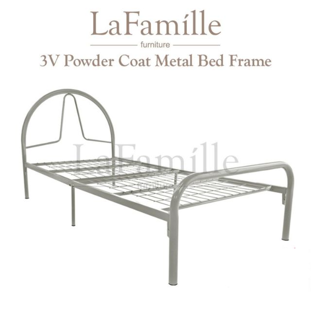 3v powder coat metal bed frame new arrivals