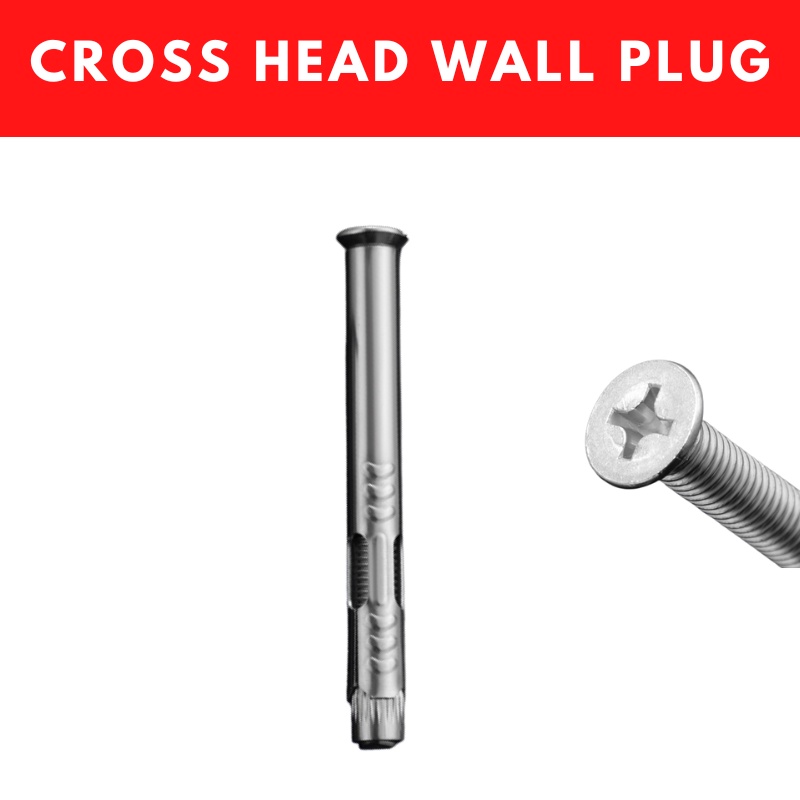 SUS304 Stainless Steel Wall Plug External Hex Expansion Bolt All Type