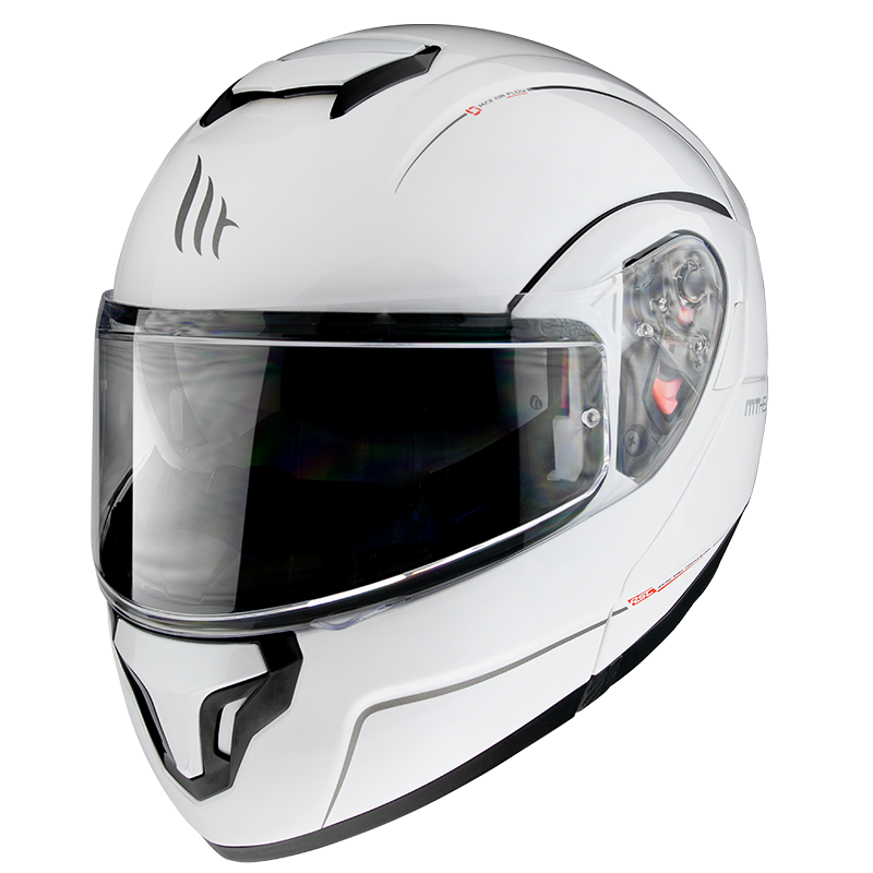 MT Helmets Atom Sv Solid Modular Helmet Matt Black Au Meilleur Prix Sur