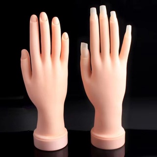 Hot Sale Nail Art Silicone Artifical Practice Hand Mannequin Hand for Nail  Art DIY Print Practice Tool - China Nail Practice Hand and Practice Nail  Hand price