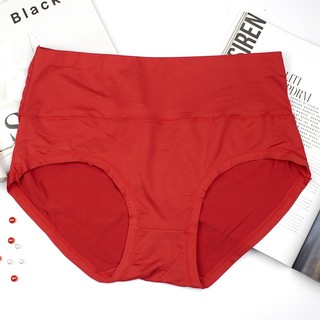 High Waist Panties Women Soft Cotton PLUS SIZE 3XL-6XL (90-150KG) Underwear  Women Plus Size (ship out 24hours)