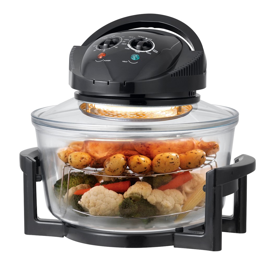 La gourmet Halogen Air Roaster Capacity 12L - Black | Shopee Malaysia