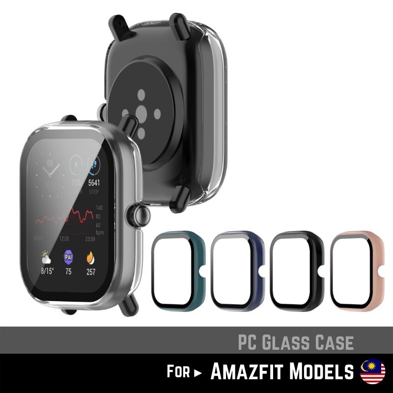 Smart Watch Case for Amazfit GTS 2 Mini SQC PC Glass SmartWatch Device