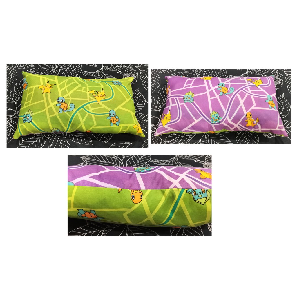 Washable POKEMON PIKACHU MAPS Green Purple Handmade Kid / Child ...