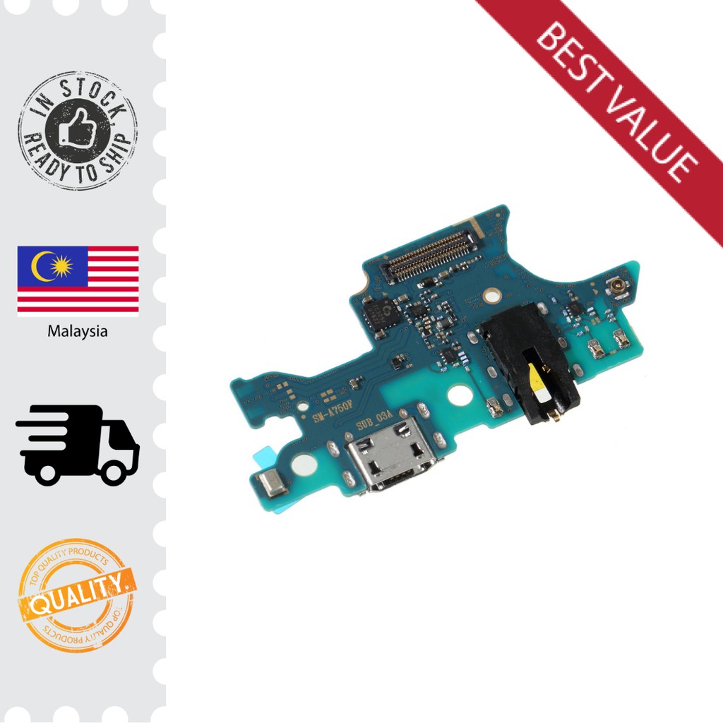 Nappe Bouton D'Alimentation Pour Samsung Galaxy A7 2018 (A750F) - Origine Démontée - Occasion Testée
