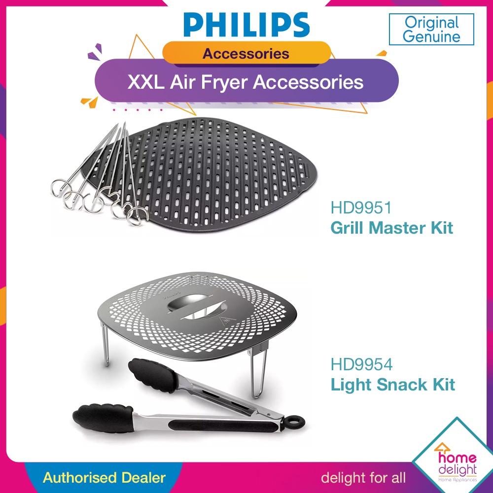 Philips Grill Master Accessory Kit for Philips Airfryer XXL