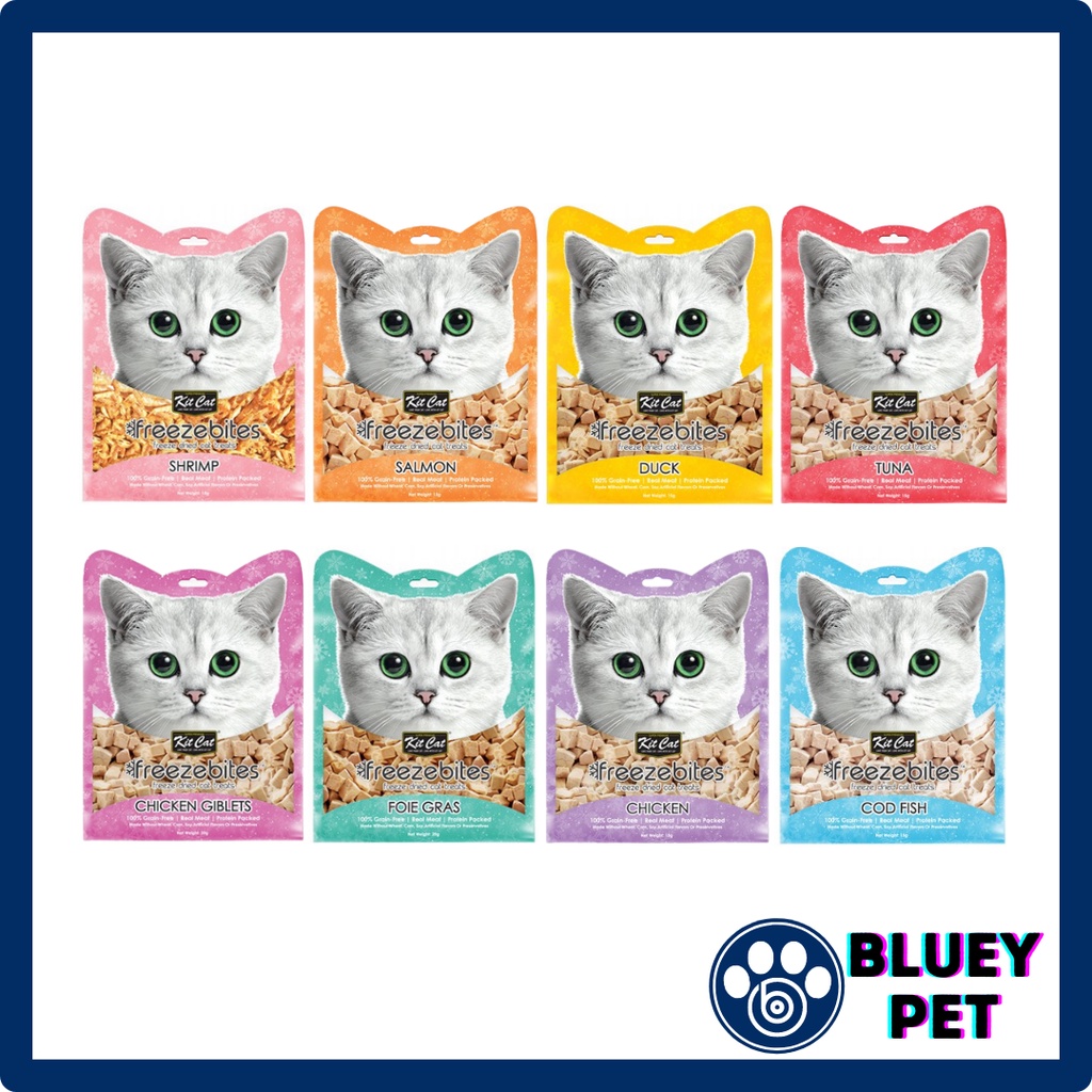 Kit Cat Freeze Bites Cat Snacks 15g / 20g ( Cat Treats ) | Shopee Malaysia