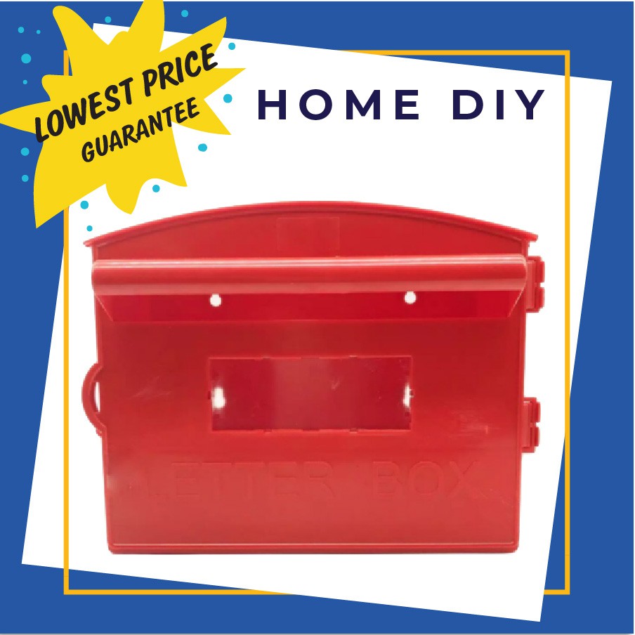 PVC LETTER BOX/MAIL BOX ( PETI SURAT PLASTIC) | Shopee Malaysia