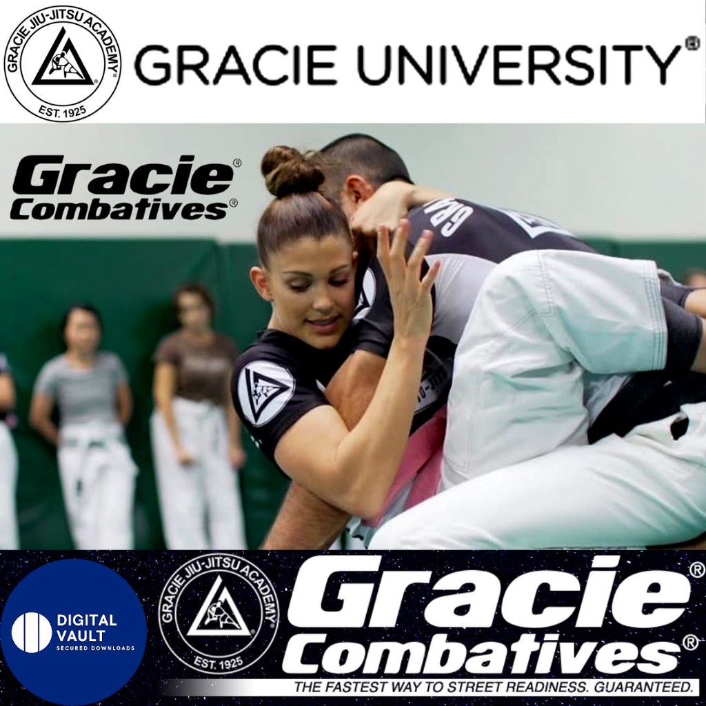 Gracie University Combatives [BJJ / Brazilian Jiu Jitsu / Rener Gracie] Shopee Malaysia