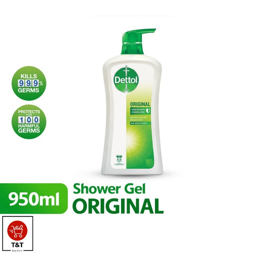 Dettol Antibacterial Shower Gel 950g Shopee Malaysia