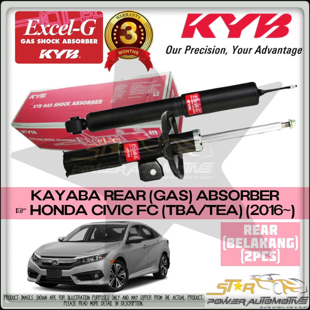 KAYABA KYB EXCEL G Honda Civic FC TBA TEA (2016~) Gas Shock Strut ...