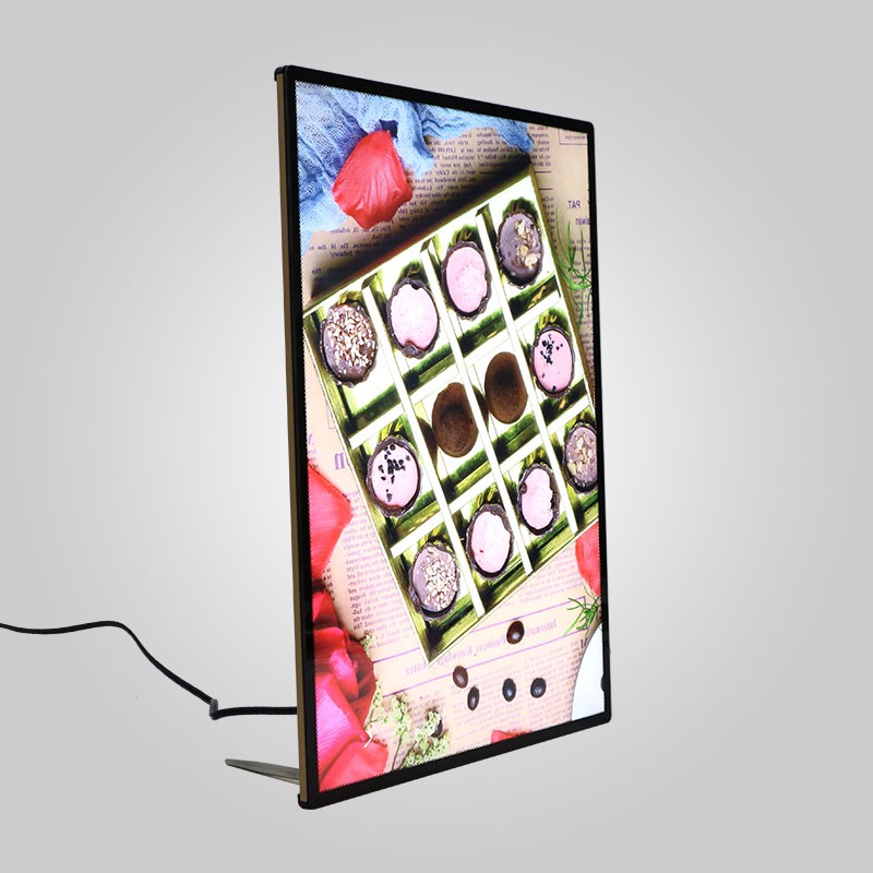 crystal slim lighting up light box a2 light box picture frame Shopee