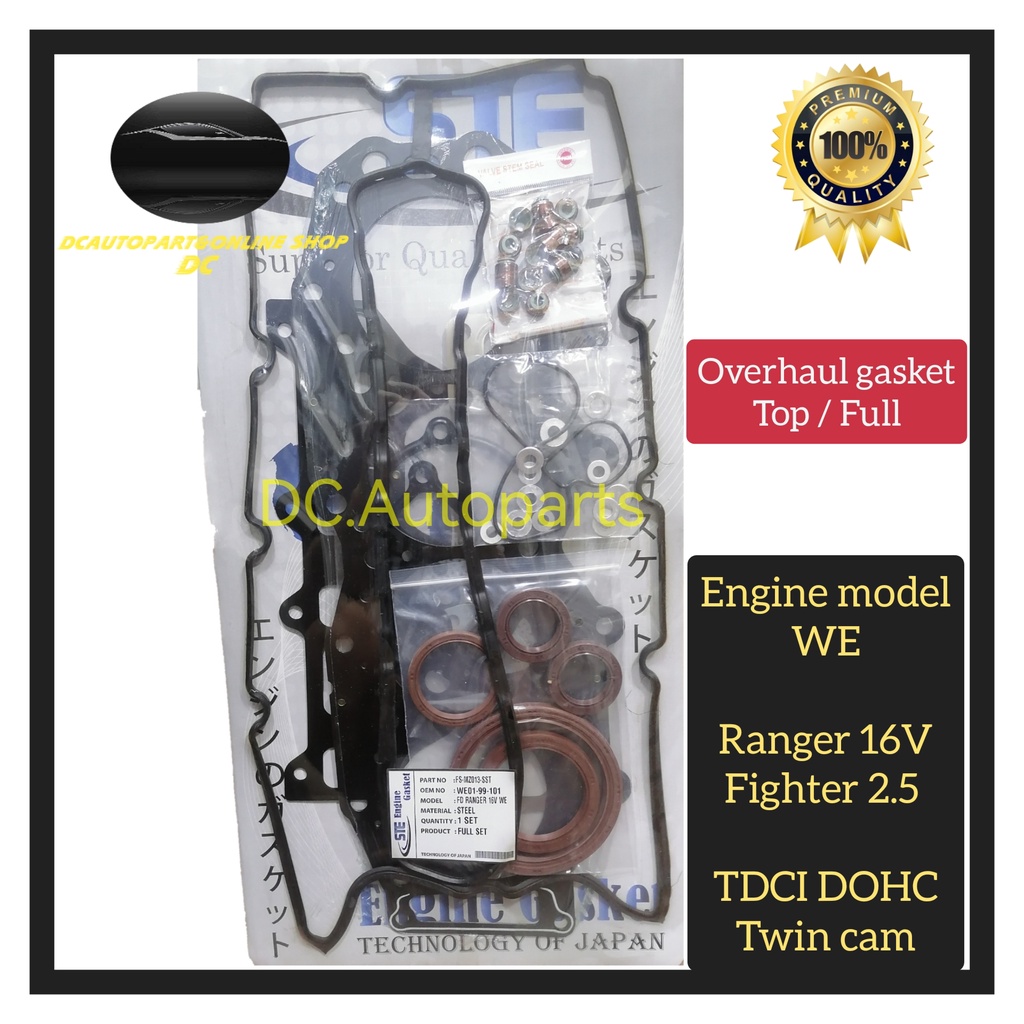 FORD RANGER MAZDA FIGHTER BT50 2.5 16V TDCI DOHC WE ENGINE HEAD TOP