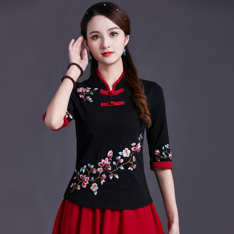 Modern cheongsam blouse hotsell