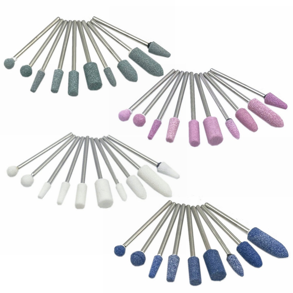 Dental Stone Grinder Polisher Burs 2.35mm Shank For Contouring Shaping