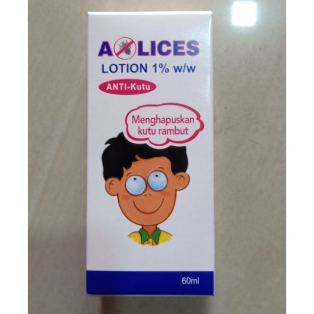 A Lice Lotion 60ml Ubat Kutu Shopee Malaysia