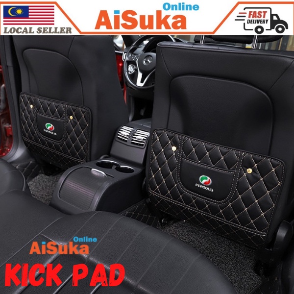 Universal Leather Anti Kick Pad Back Seat Cover Protector Honda