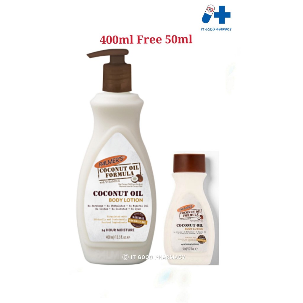 Palmer's Coconut Oil Formula with Vitamin E Body Lotion 400ml FOC 50ml [Expired 02/2025